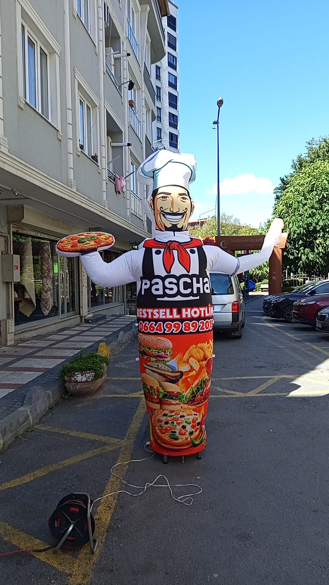 Paraşüt Kumaş Oxford Kumaş Reklam Maskotu Gelgel Balonu